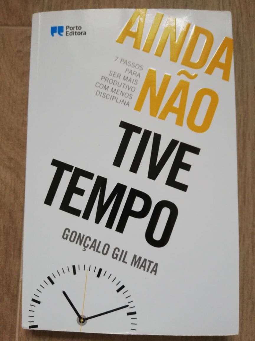 Livro Ainda não tive tempo