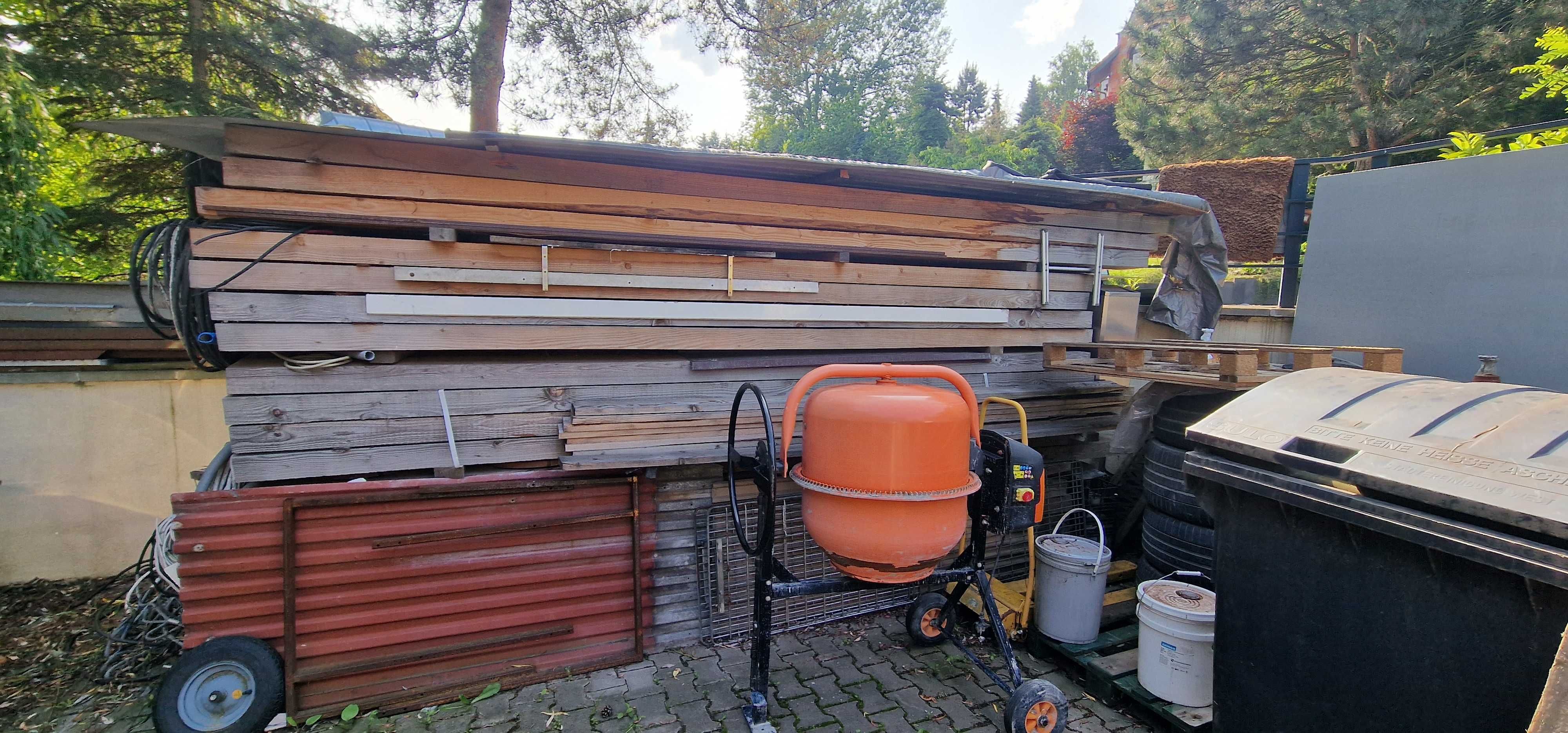 Więźba Modrzewiowa SUCHA ,Kantówka drewno konstrukcyjne 20x10x500/400