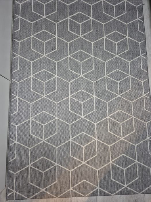 Dywan Sensa 120×170 szary romby