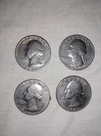 Продам монету Quarter dollar LIBERTY1986 1984  1963 1973 1983 1965