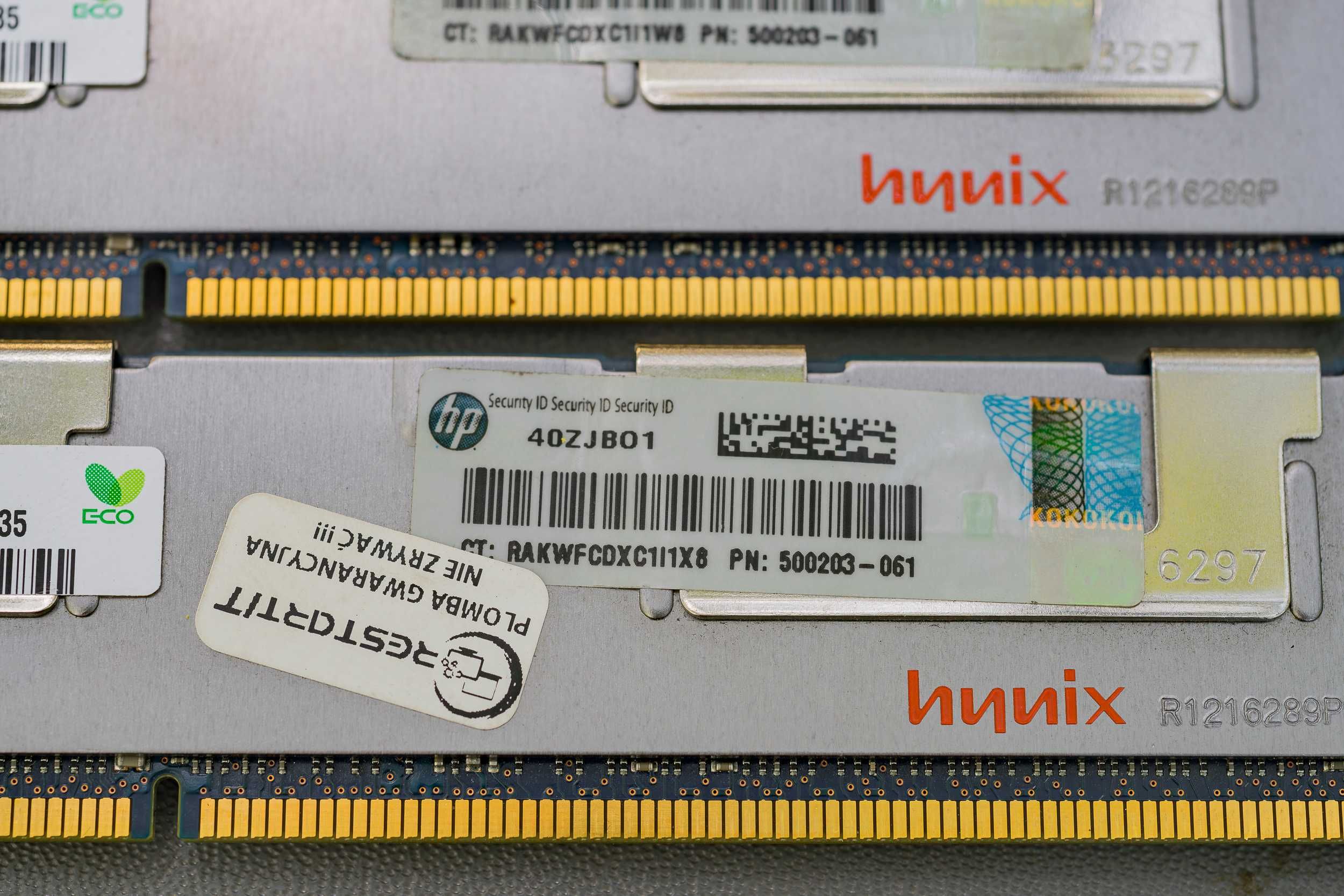 Ram Hynix 10600R 4GB DDR3 HP Z Pamięć Ram
