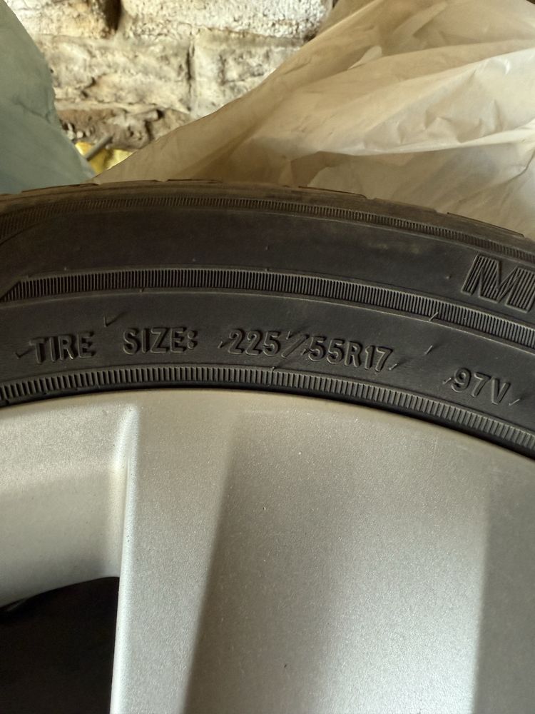 Диски титани  бмв f10 r17