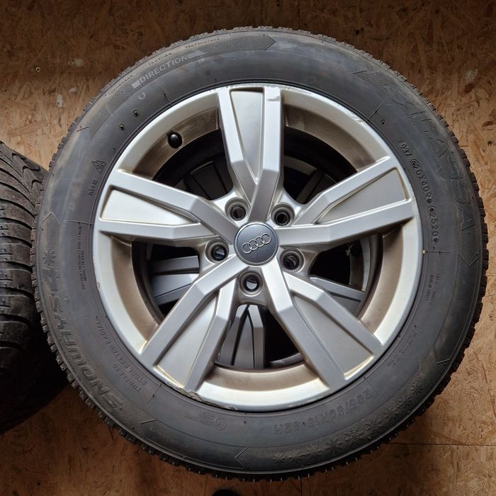 Felgi aluminiowe Audi a4 16 cali + opony zimowe