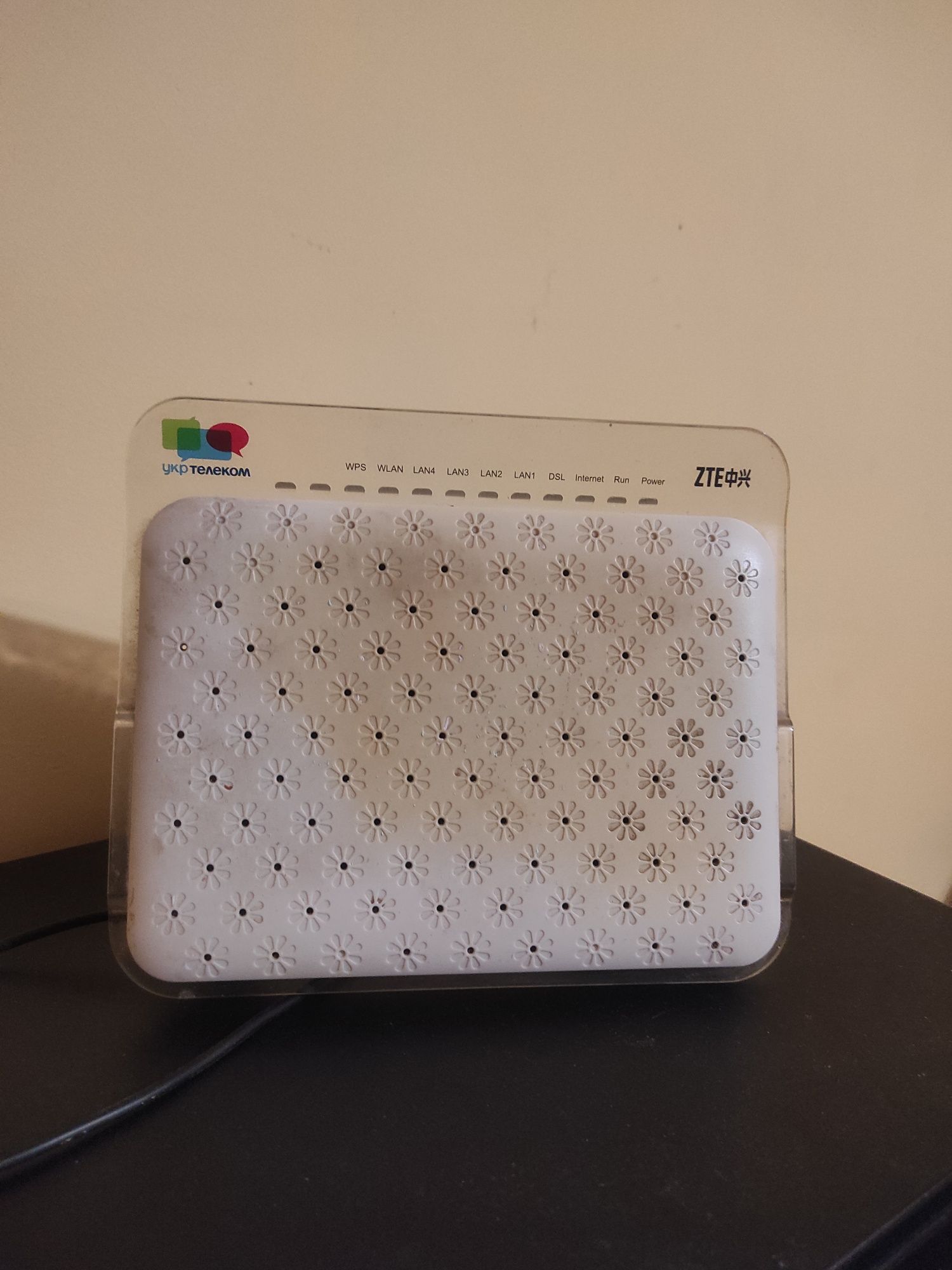 Маршрутизатор ZTE ZXV10, Wi-Fi b/g/n (150mbit/ps) 4x100mbit, ADSL