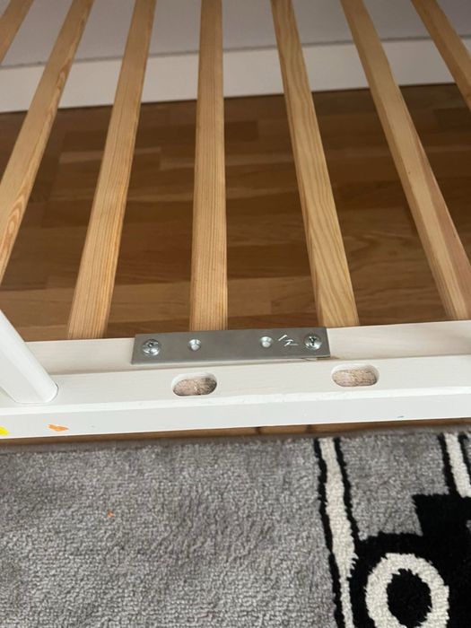 Sprzedam łóżeczko niemowlęce firmy Woodies 60x120 + materac