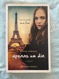 Livro “Apenas um dia” de Gayle Forman