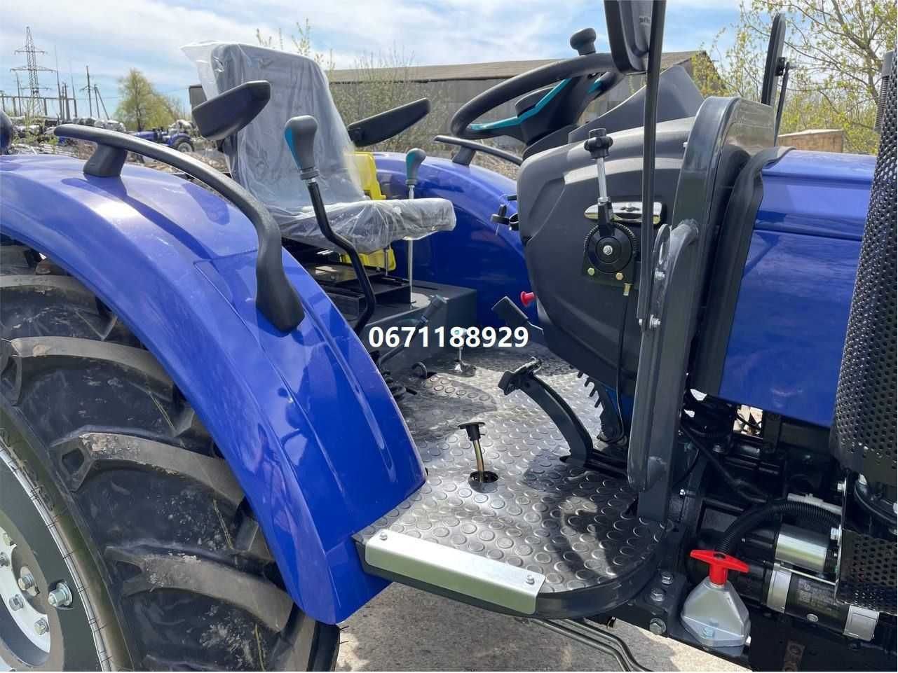 Мінітрактор FORTE RD 504 2-х диск зчеплення реверс колеса на 28