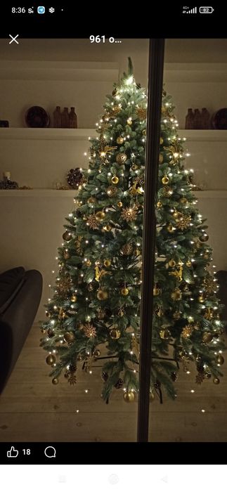 Ялинка   ёлка штучна лита швейцарська блакитна.