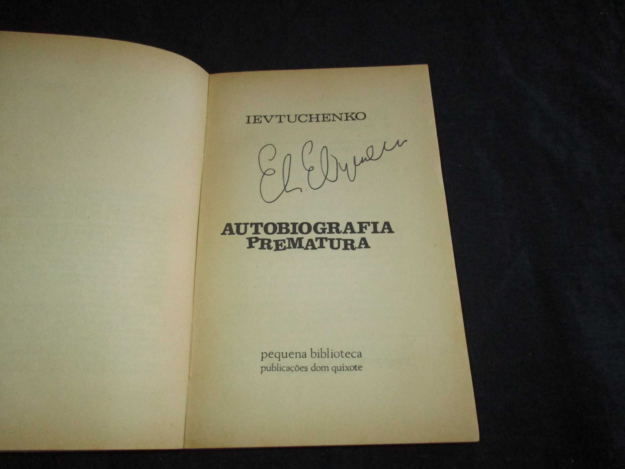 Livro Autobiografia prematura Ievtuchenko