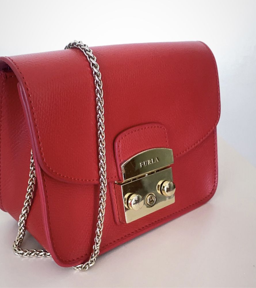 Furla Metropolis Red Bag