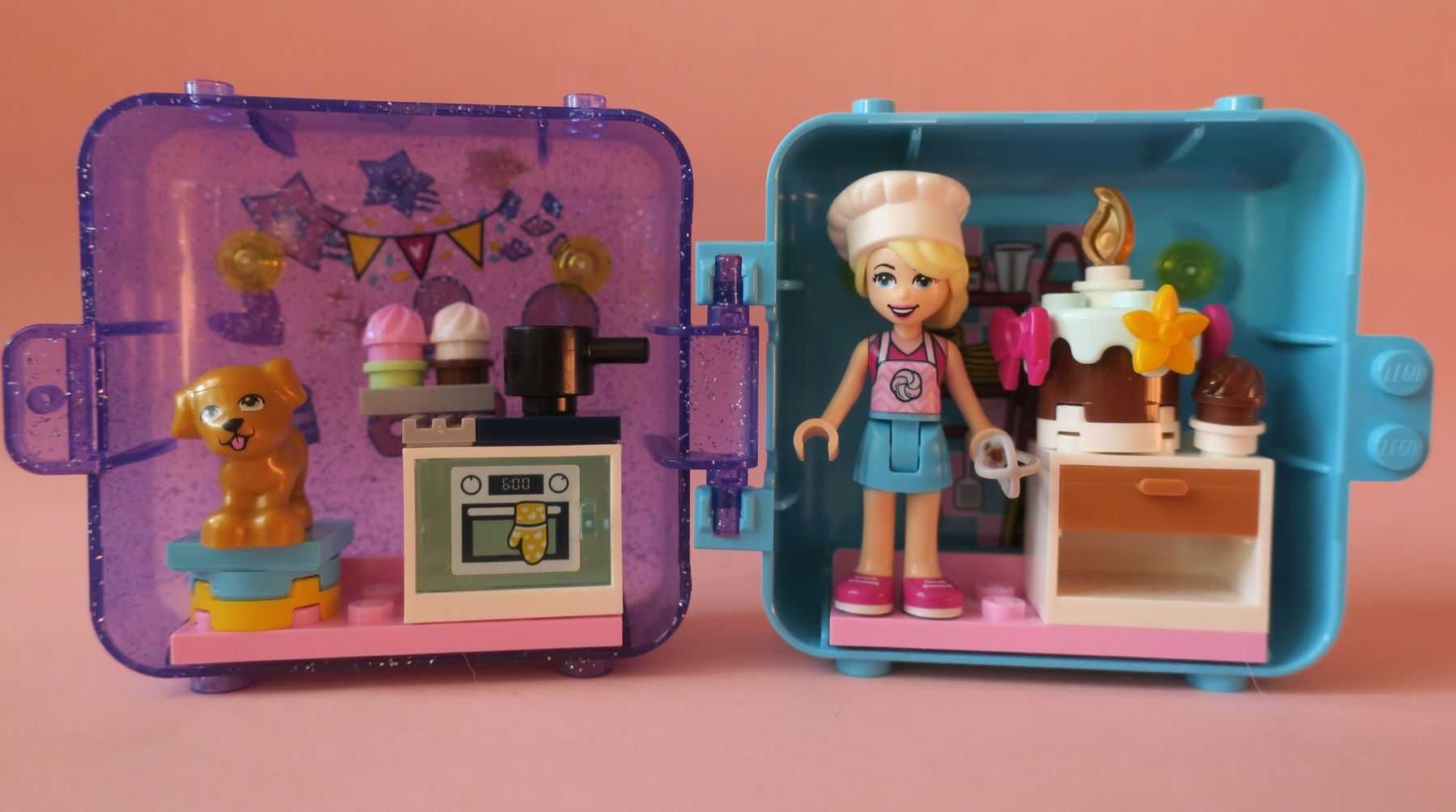 4 zestawy Lego Friends kostka do zabawy Emmy Olivii Mii Stephanie