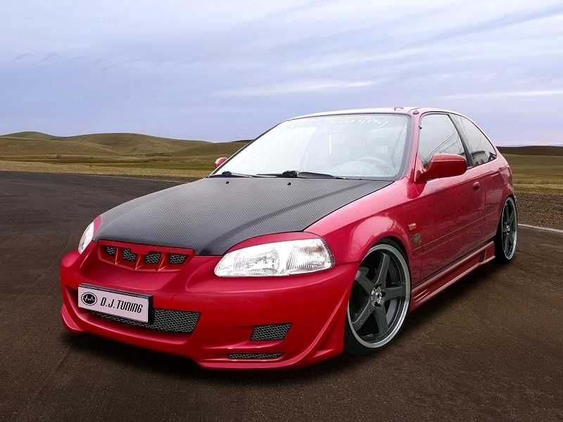 Zderzak przedni, zderzak tylny, progi HONDA CIVIC VI