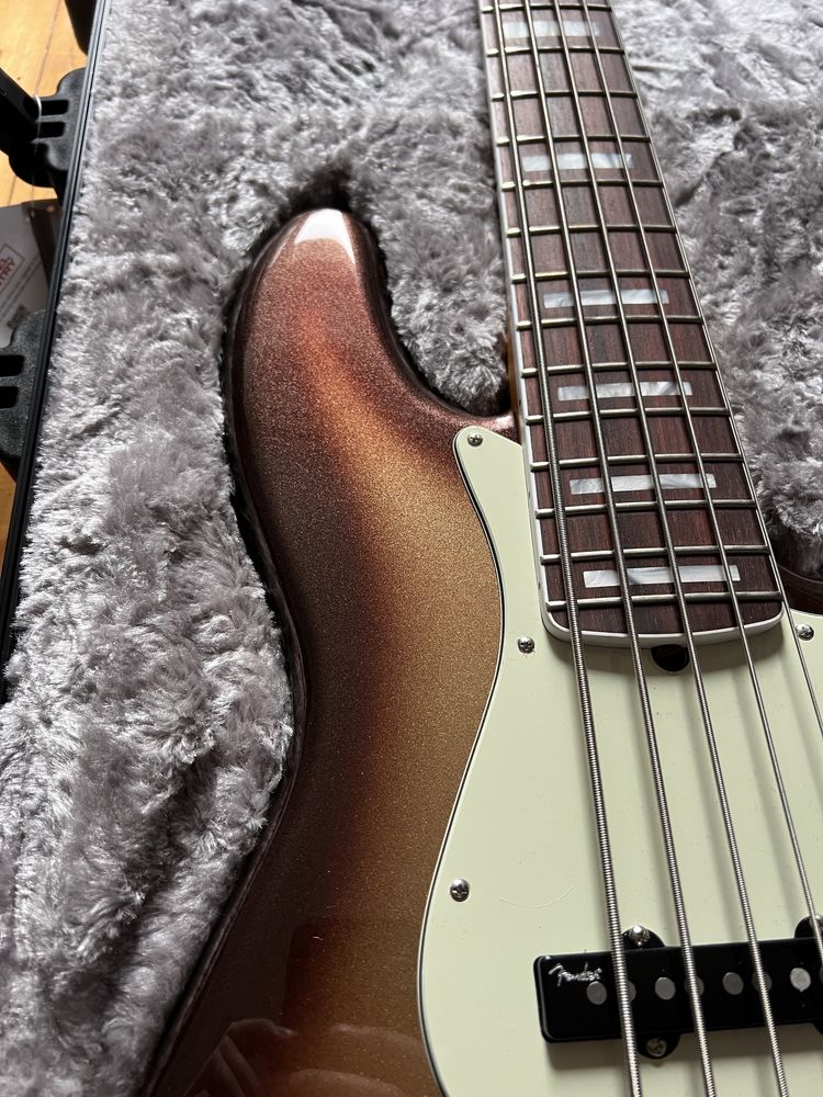 Fender Jazz Bass Ultra V Mokka Burst