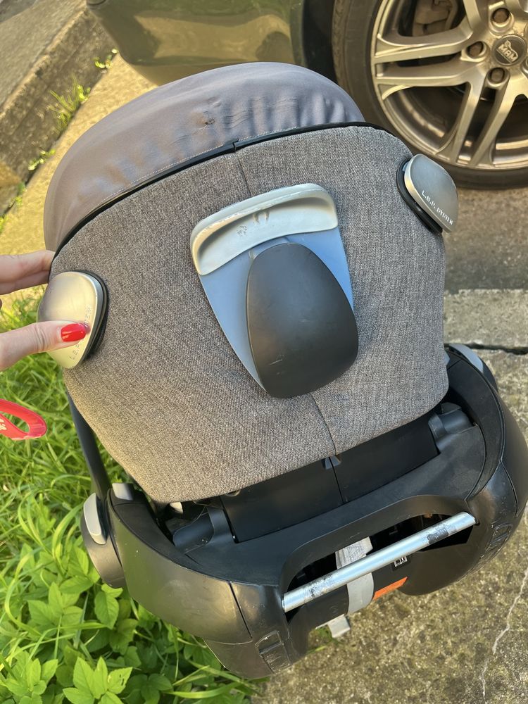 Автокрісло cybex  з системою ізофікс та адаптерами