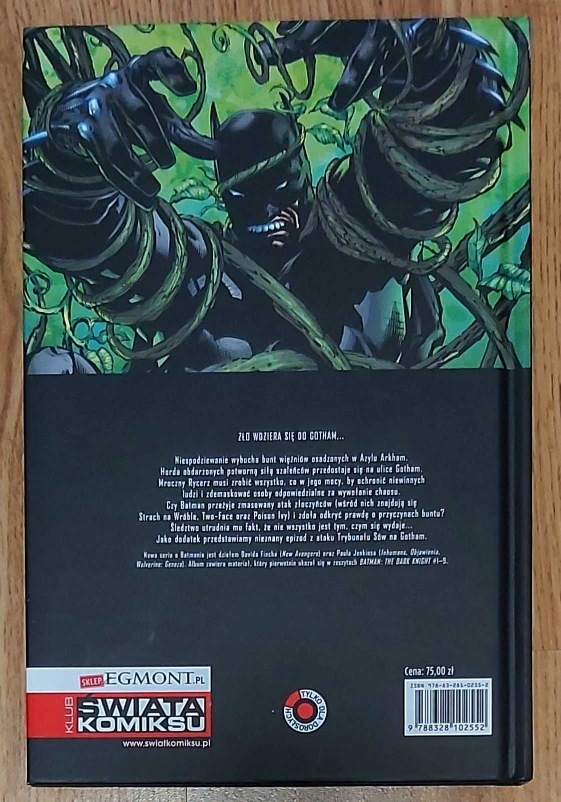 Komiks "Batman Mroczny Rycerz Tom 1 Nocna trwoga"; DC