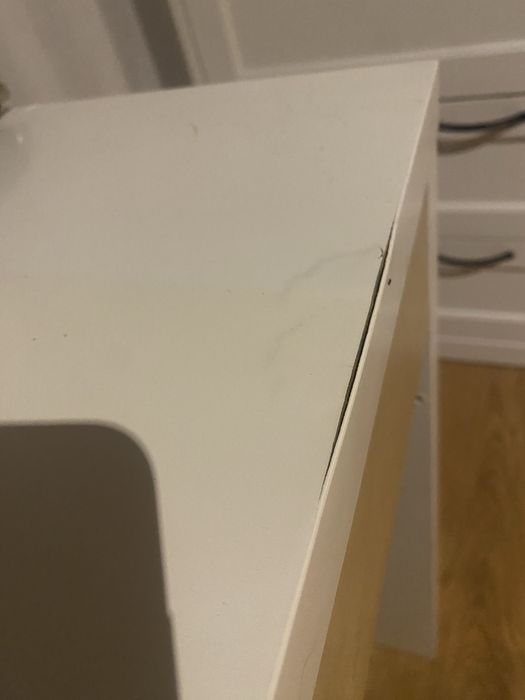 Biurko Ikea biale