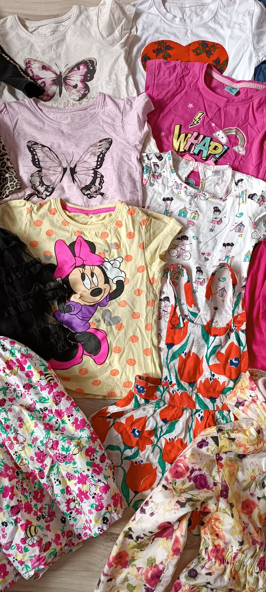 Mega duzy zestaw dla dziewczynki Minnie 98/104 h&m next i inne