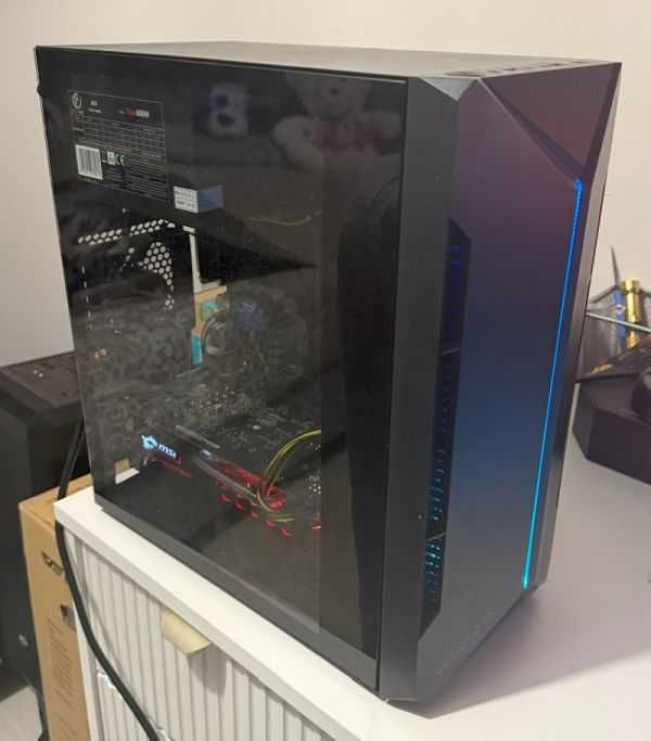 Gamingowy komputer i3/GTX1050/16Gb/512SSD/LED RGB