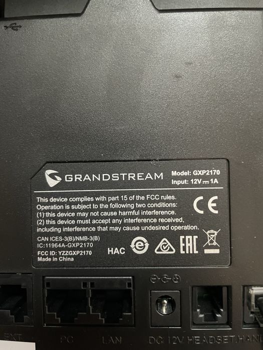 Grandstream GXP2170 telefon SIP