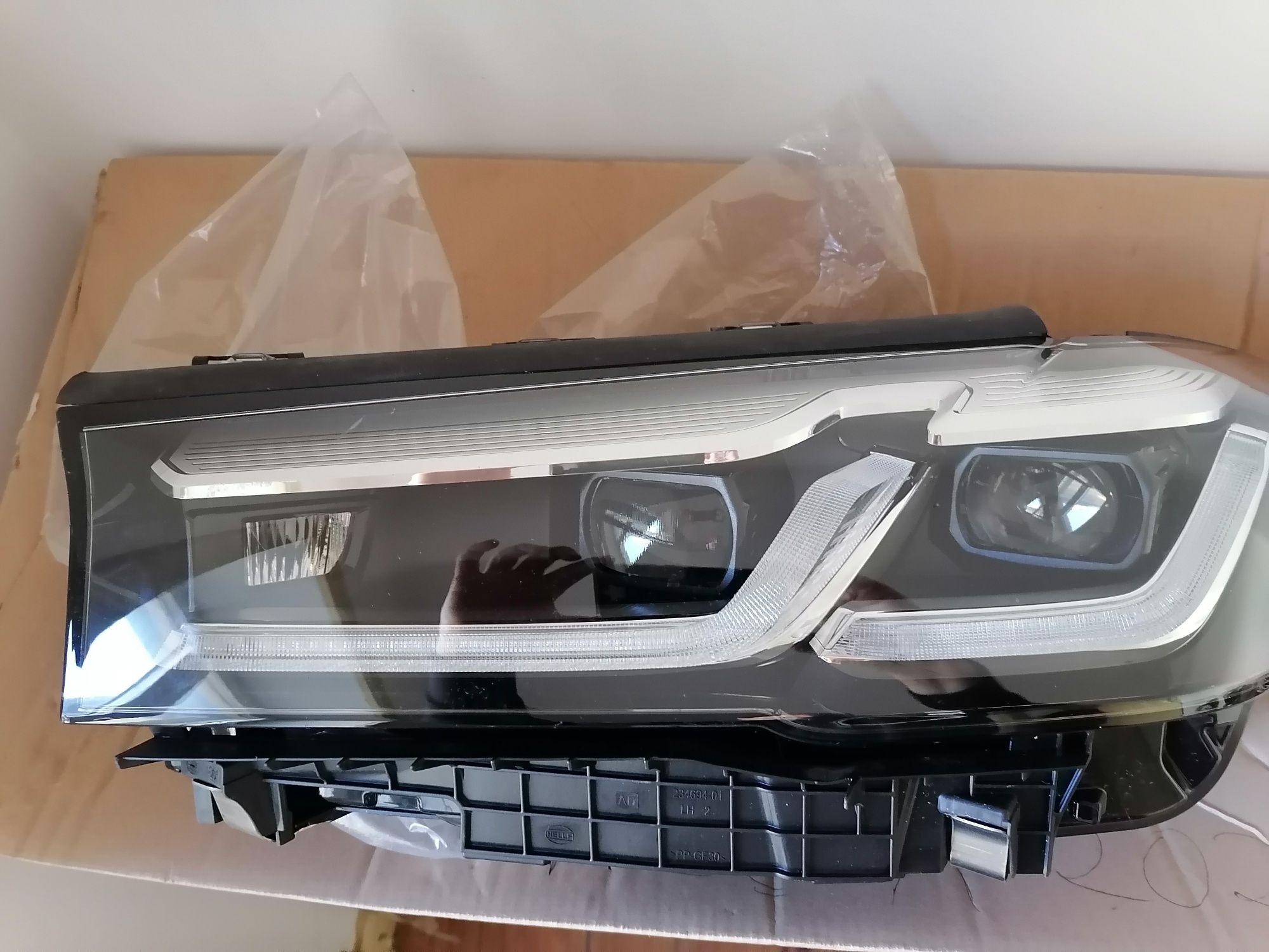 Farol Bmw serie 5 g30 G31 óptica ótica led facelift lci 2020