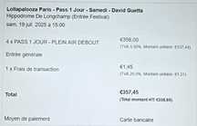 Bilety bilet David Guetta 19.07.2025.