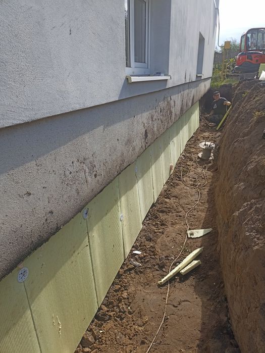 Септик каналізація під ключ гідроізоляція дренаж екскаватор водовідвед