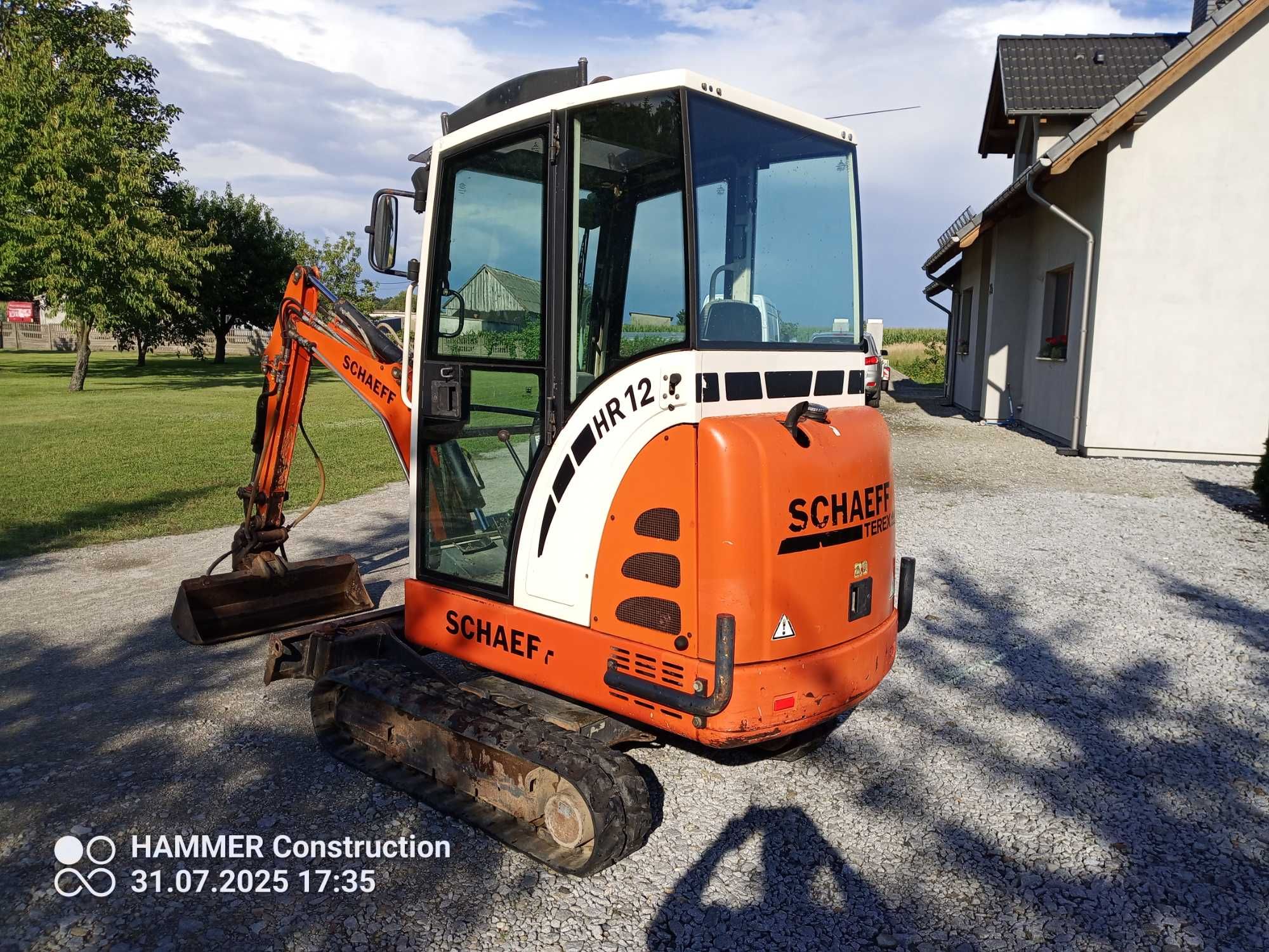 Minikoparka Terex  Tc16 Schaeff  Hr12 jak Kubota yanmar jcb