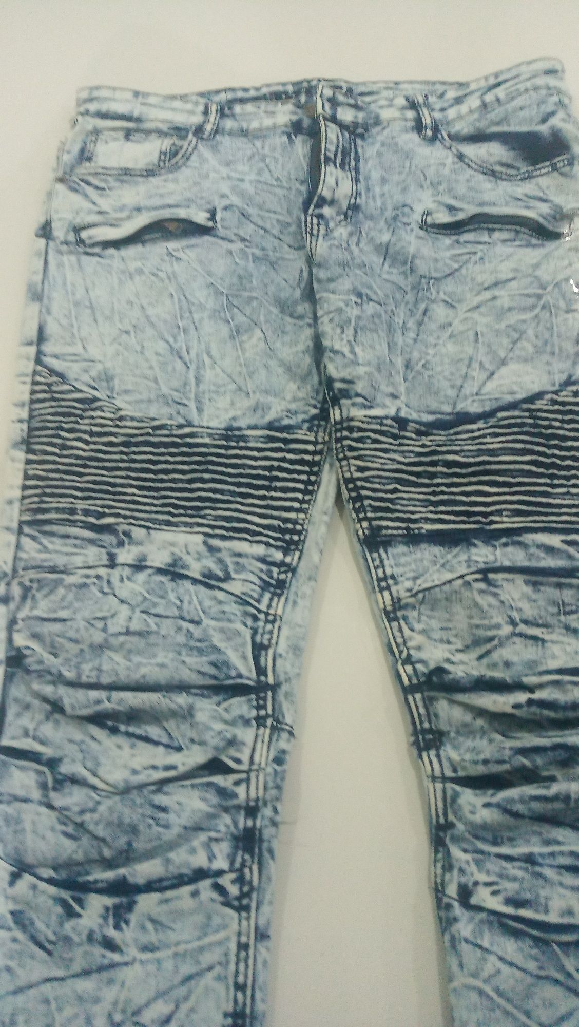 Spodnie męskie jeans skinny 34/32