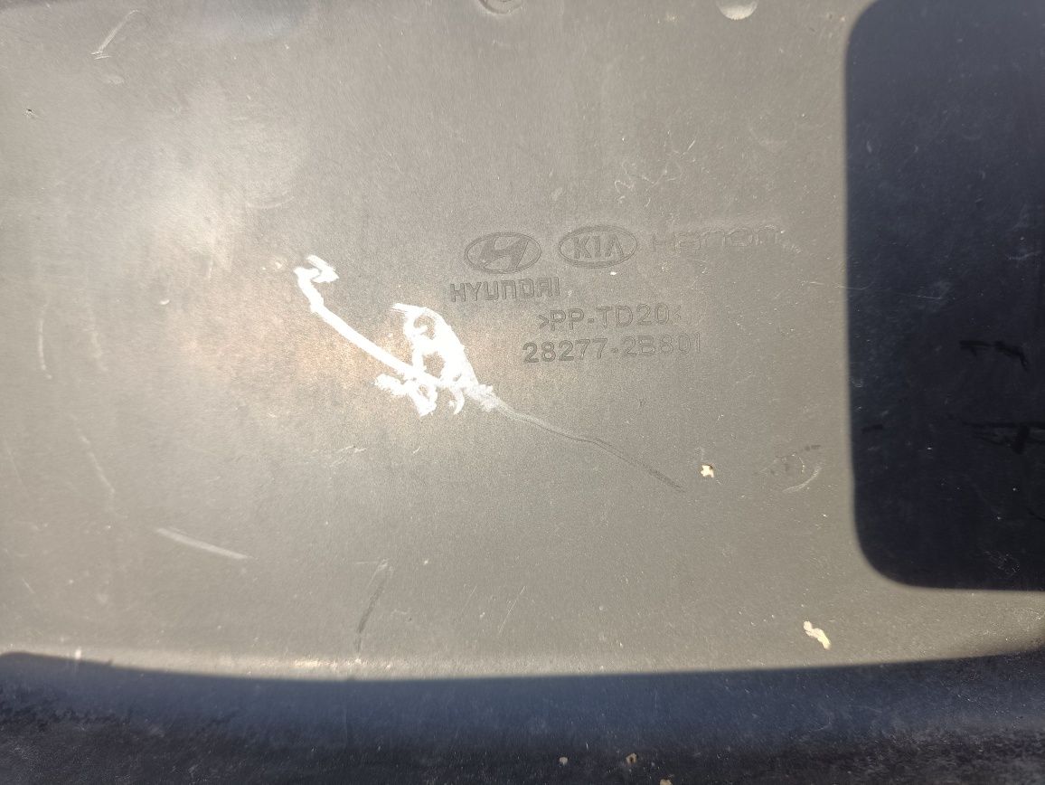 Kia sportage 4 15- kierownica wlotu powietrza dolot łapacz wlot