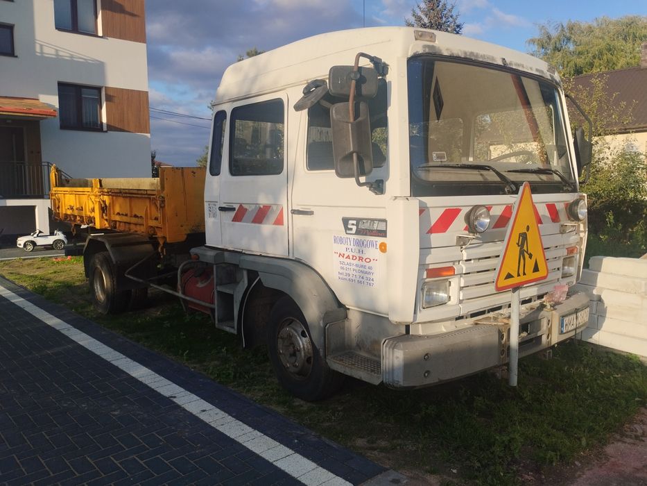 Renault Midliner, Midlum, Wywrotka Zimowe utrzymanie dróg pług kiper
