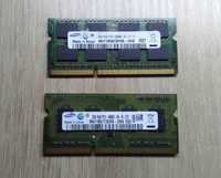 Оперативна пам'ять 2 шт: Samsung - DDR3 2GB / PC3-10600S / 1RX8