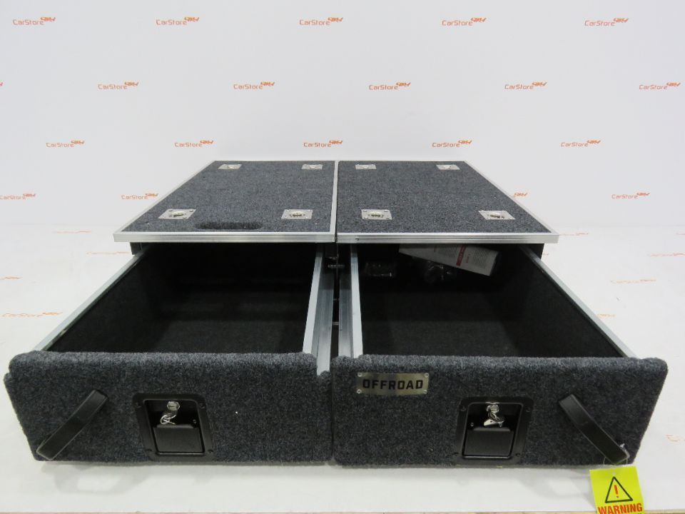 Conjunto Gavetas Para Jipe+Pick Up 4x4 Overland C Base deslizante 800