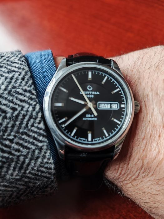 Certina DS-4 швейцарские часы с автоподзаводом