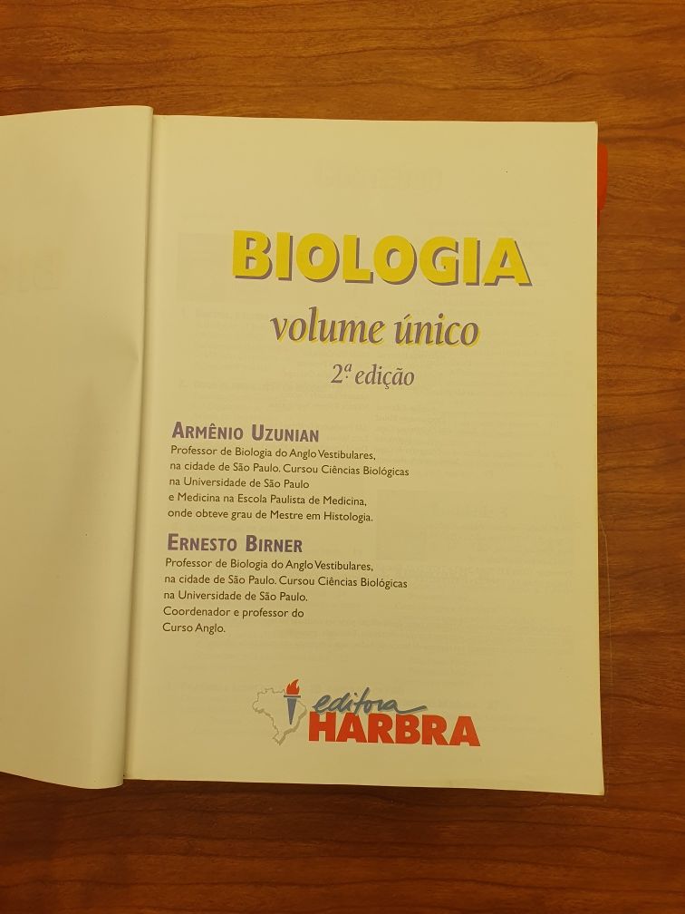 Biologia - Arménio Uzunian Ernesto Birner