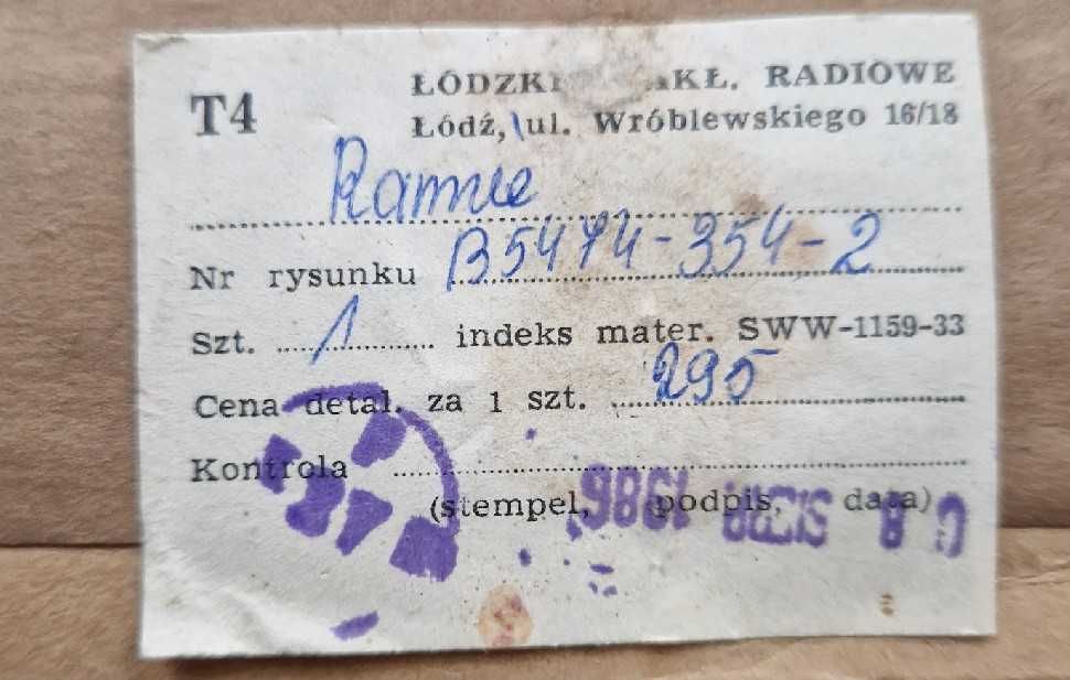Ramię gramofonowe Fonica T4