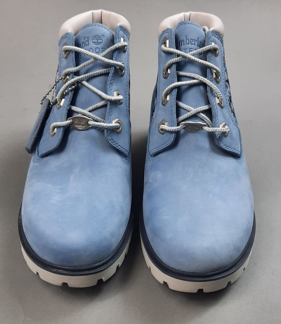 Timberland skórzane buty trekkingowe kozaki trapery 7W 38 24cm