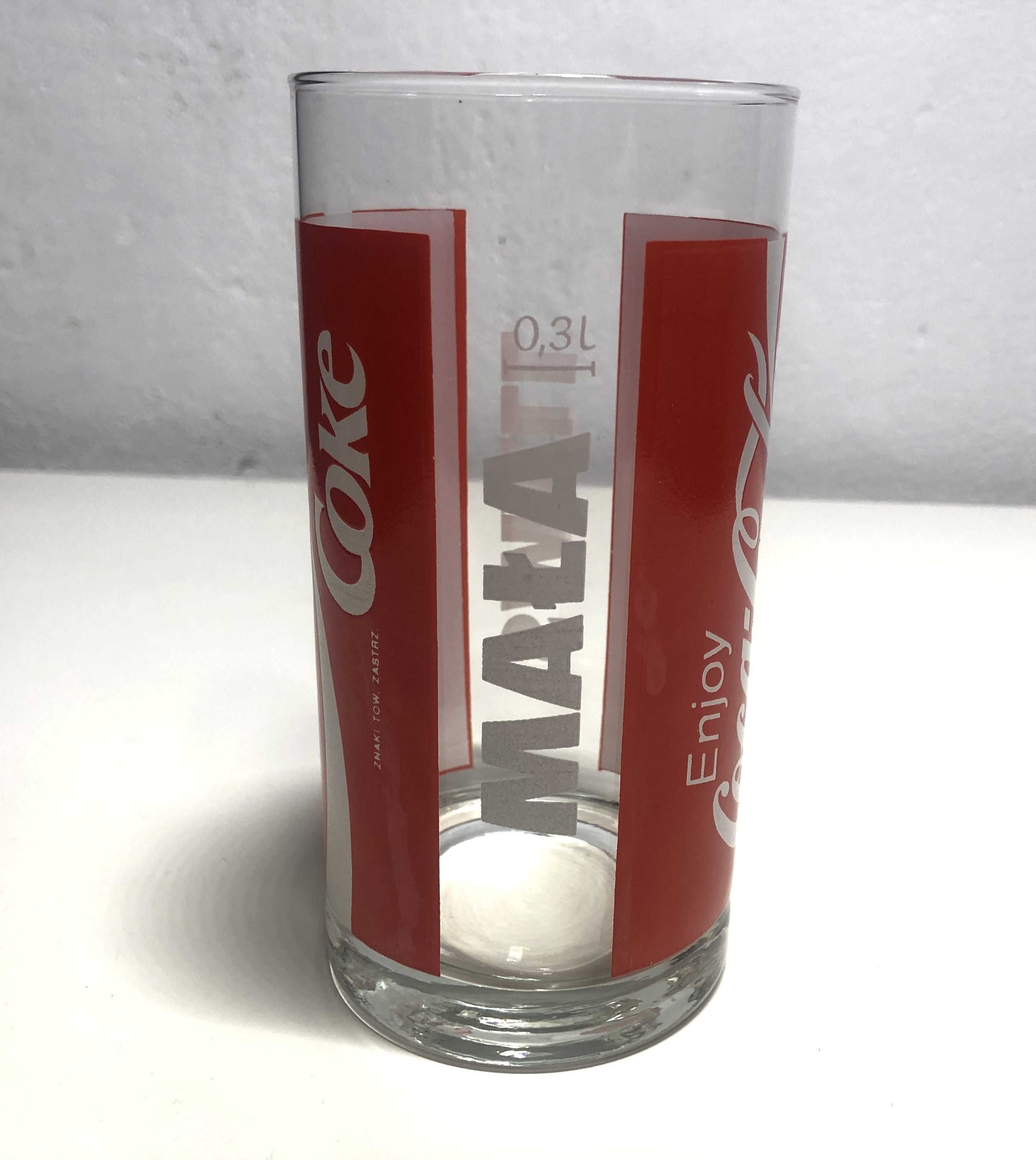 Kolekcjonerska szklanka coca cola