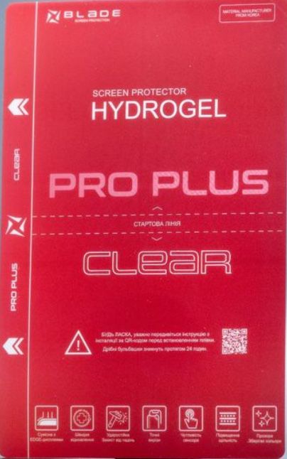 BLADE Hydro-Gel Screen Protector PRO PLUS Clear