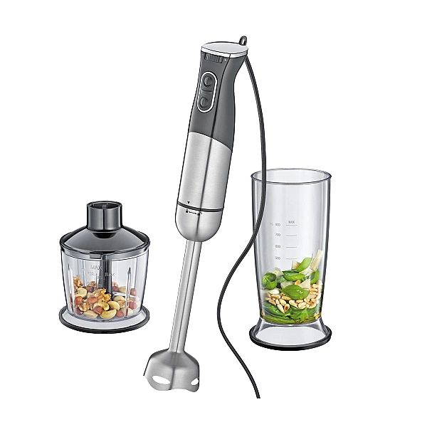 Blender Kuchenprofi Style ręczny z dwoma kielichami, 2 x 0,8 l