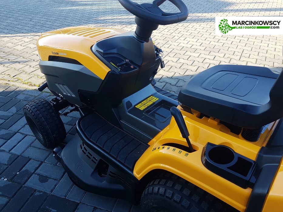 "Marcinkowscy" Mocny traktorek 2-cylindrowy STIGA 398 z pługiem 120 cm