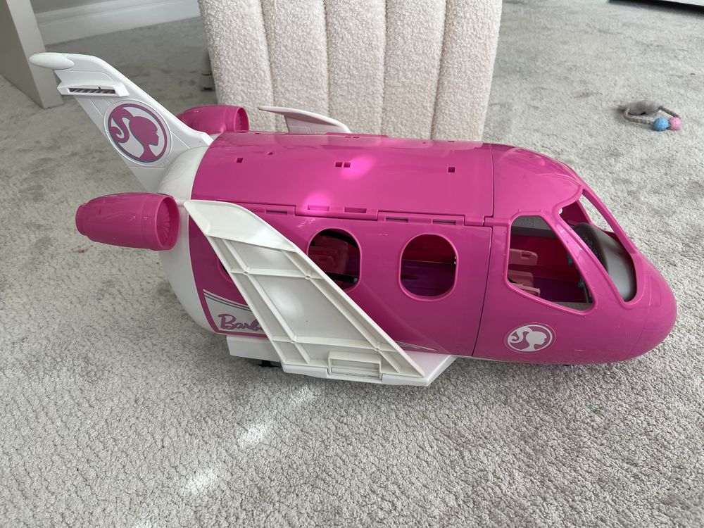 Samolot barbie stan idealny