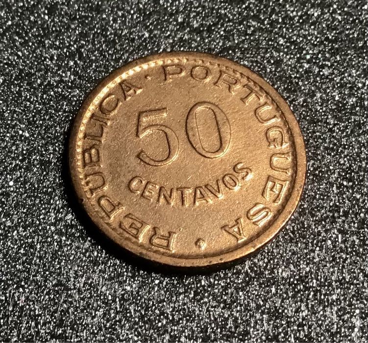 50 Centavos 1953 - Moçambique - Excelente estado