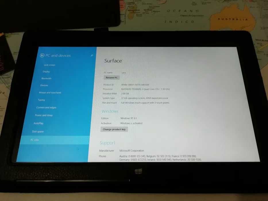 Surface 2 RT 64 GB  Carreg Incluído