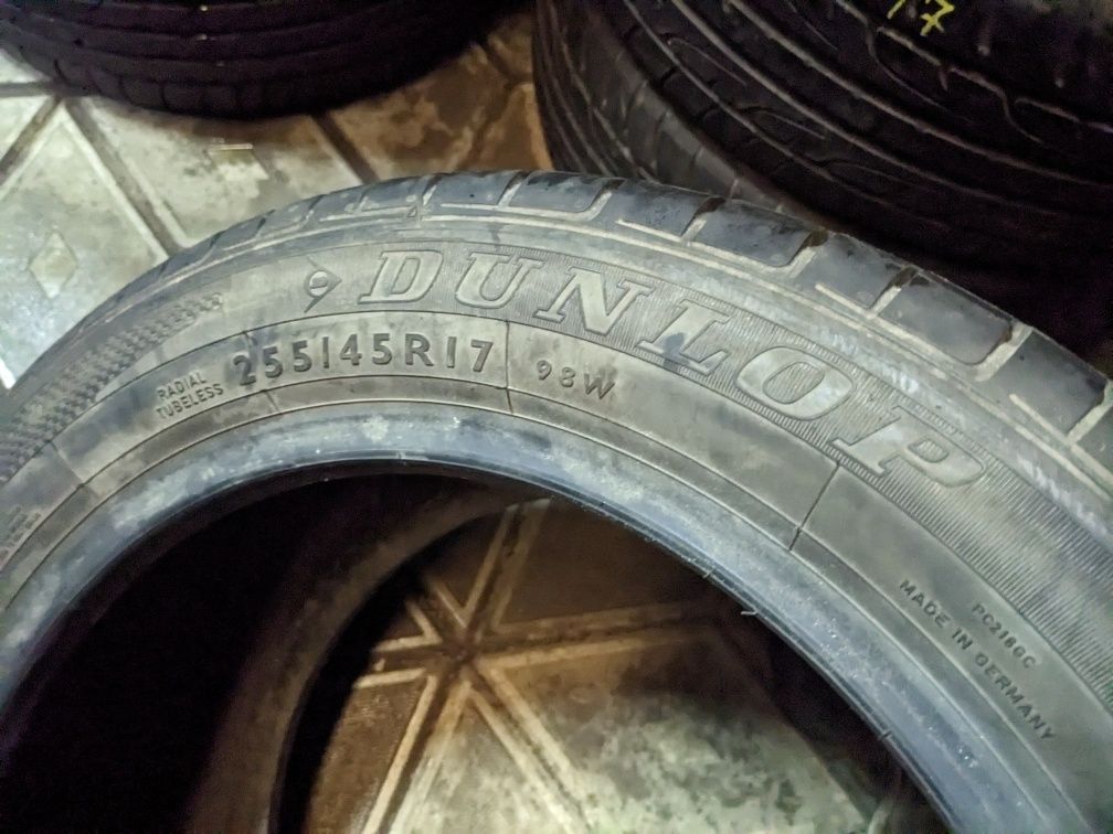 255/45R17 Dunlop RunFlat літо