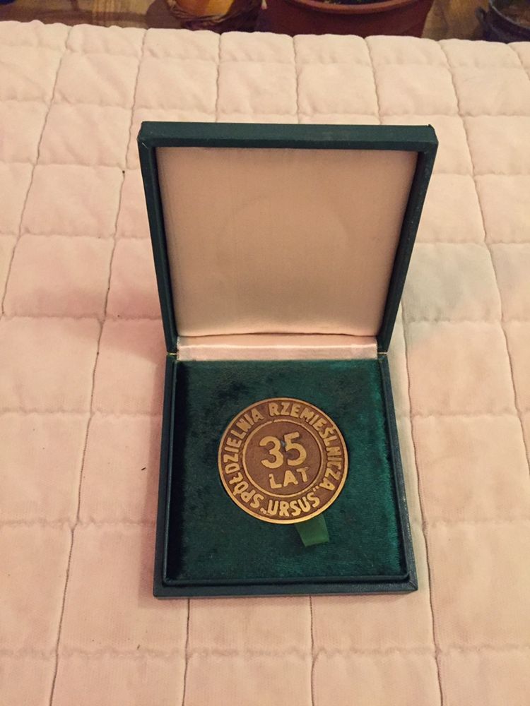Stary Medal okolocznościowy prl 35 lat URSUS