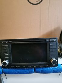 Radio blaupunkt navigacja, zmieniarka na 6 płyt wzmacniacz komplet