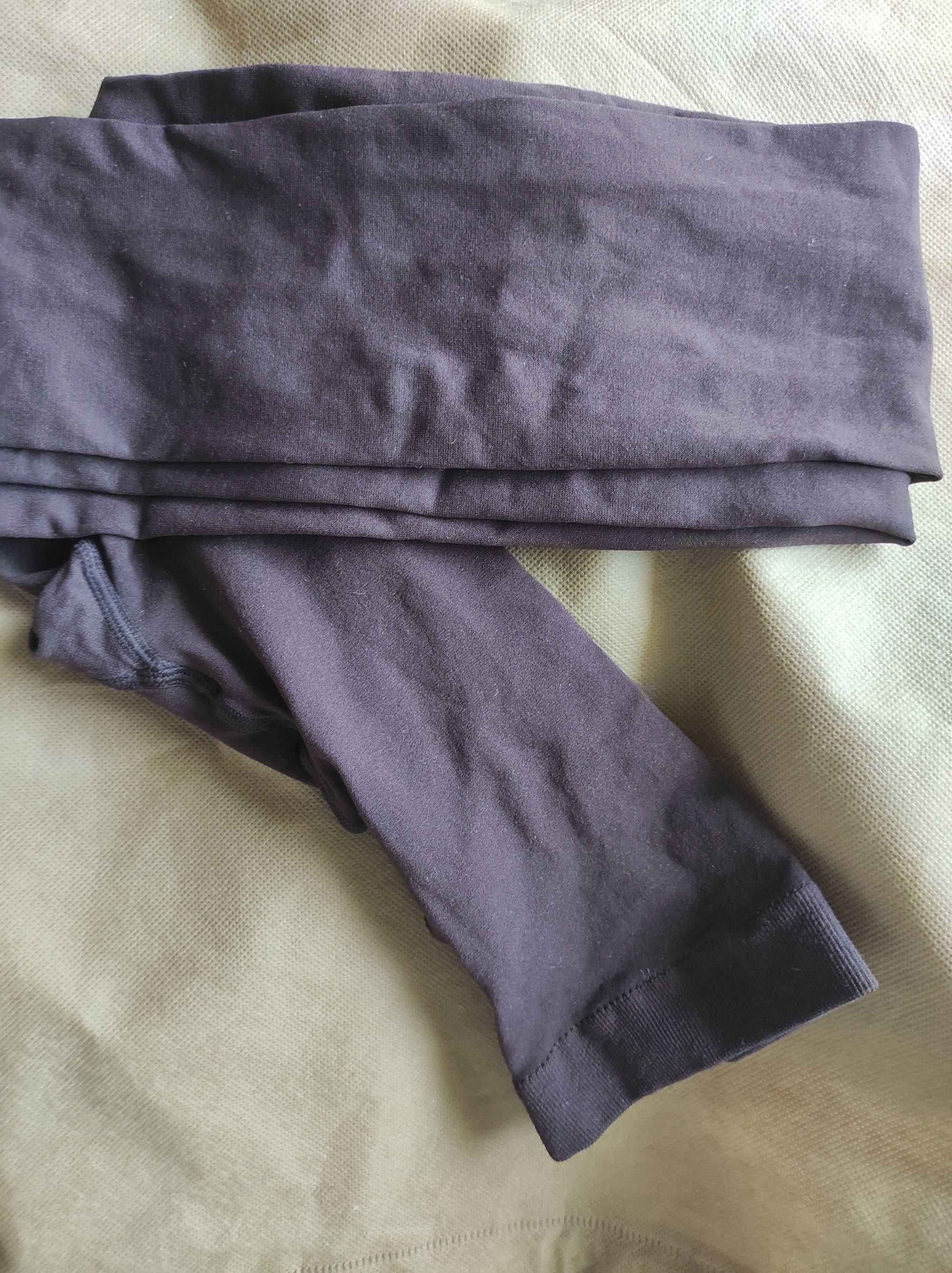 wolford brązowe getry legginsy r.M