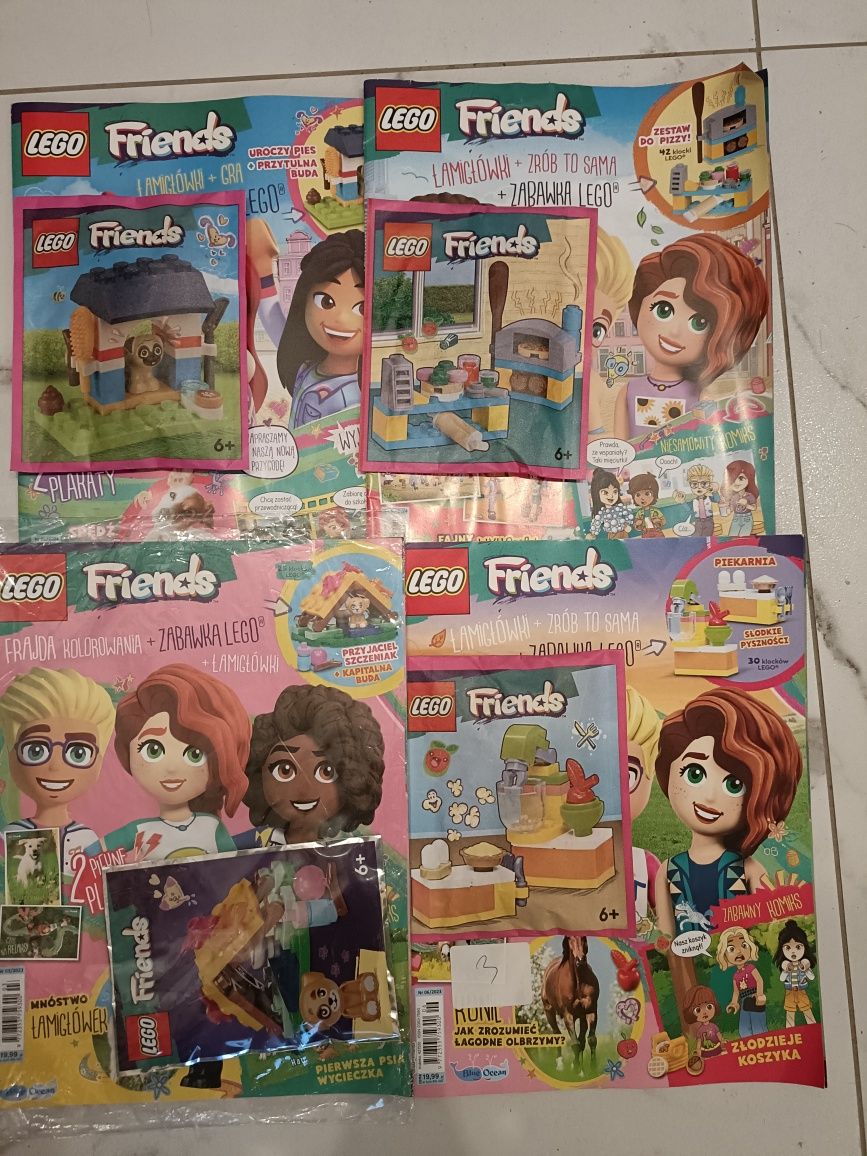 Lego Friends różne rodzaje