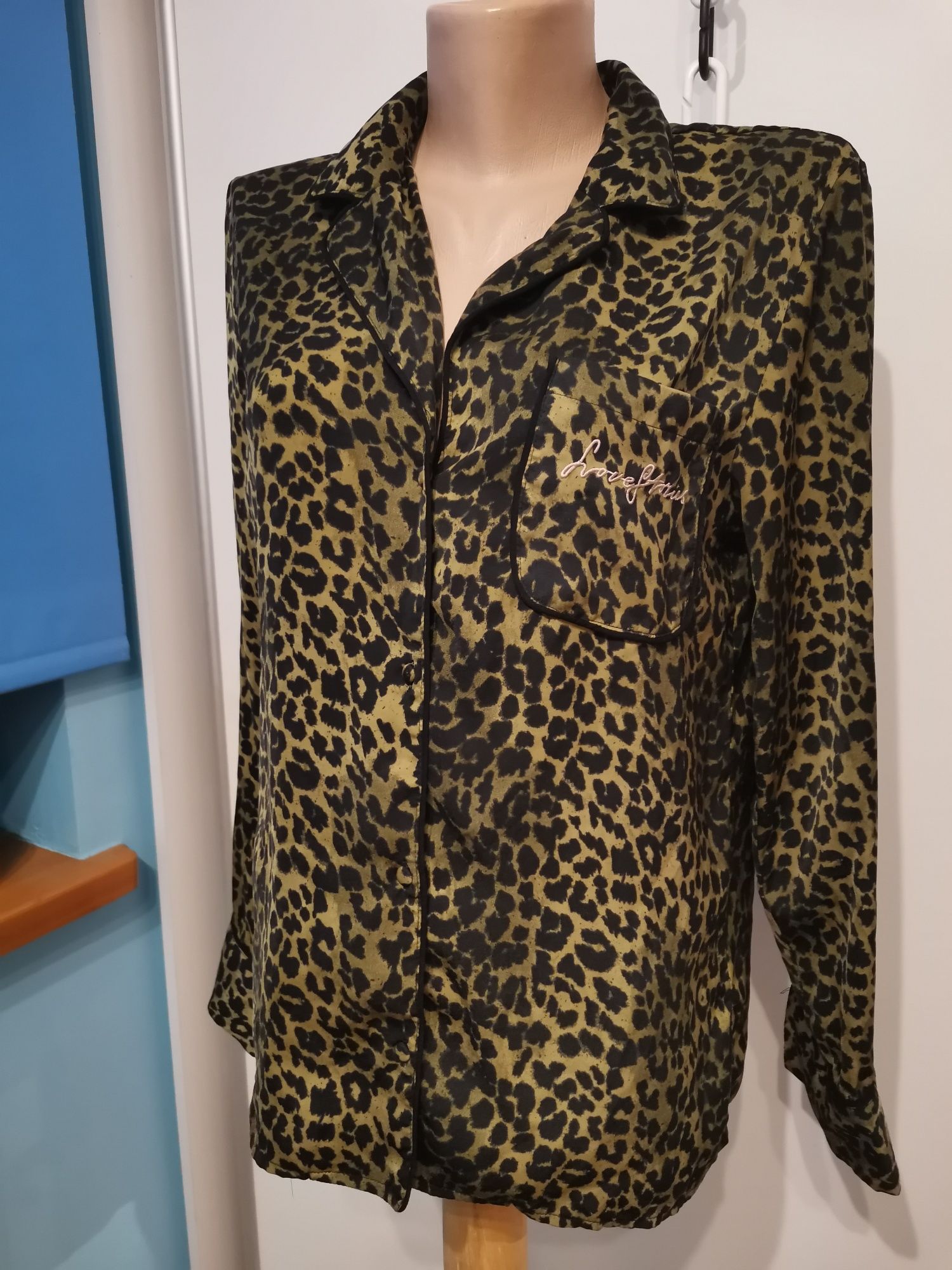 Koszula damska, bluzka H&M rozm S, panterka