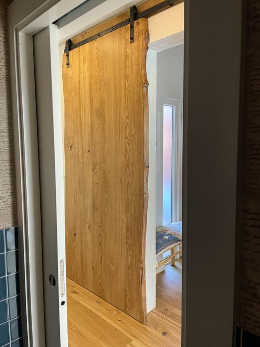 Porta de celeiro rustica